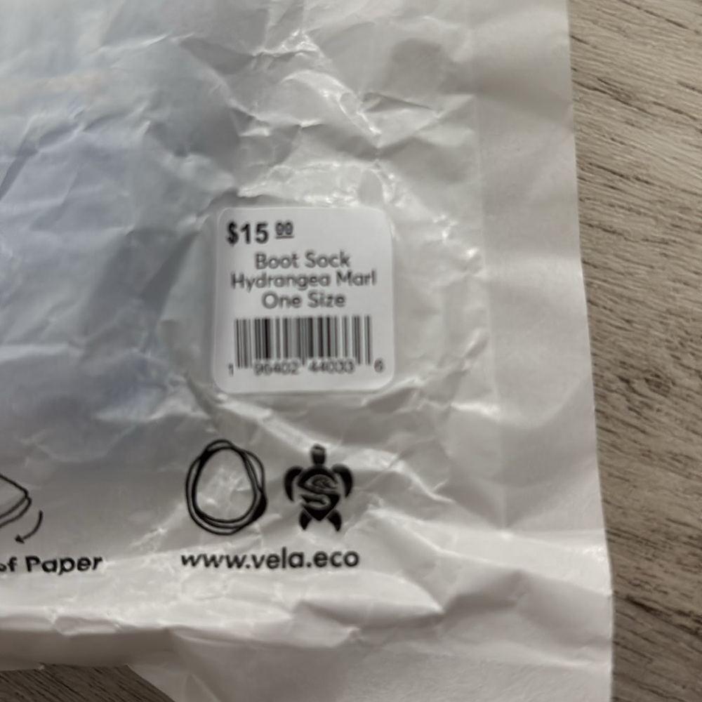 Boot Sock Hydrangea Marl - Picture 3 of 4